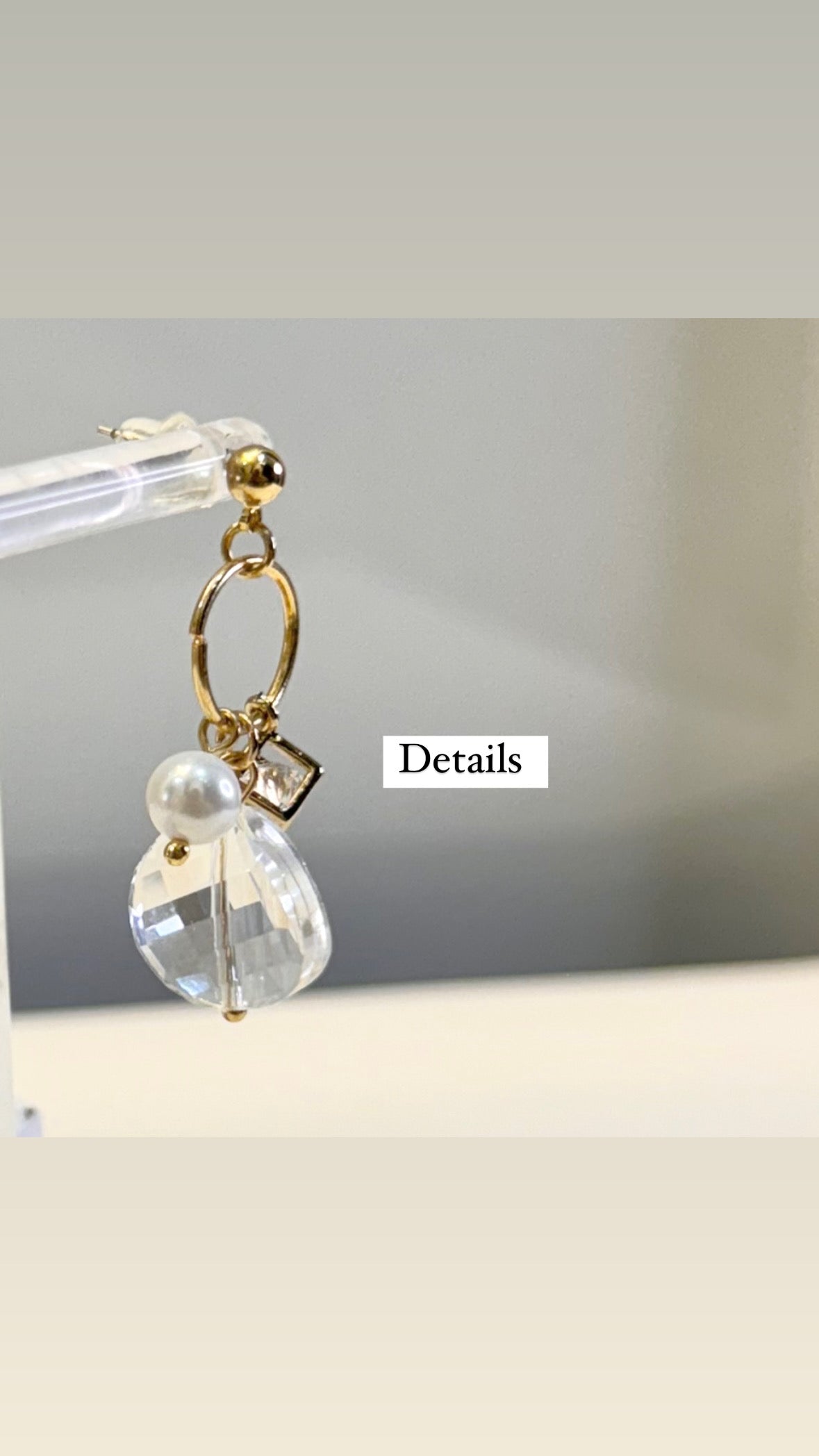 Crystal Adia Earrings Earrings