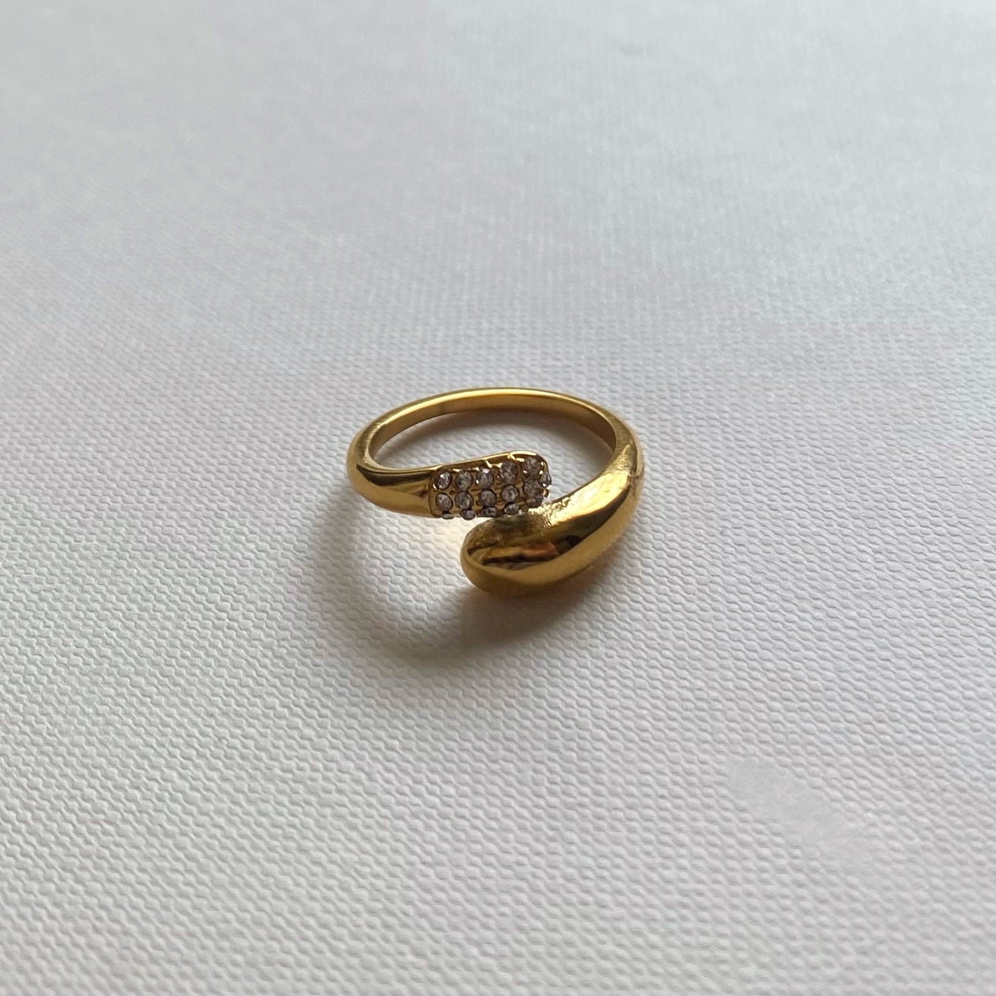 Rae Adjustable Pebble Rings | Set Of 3