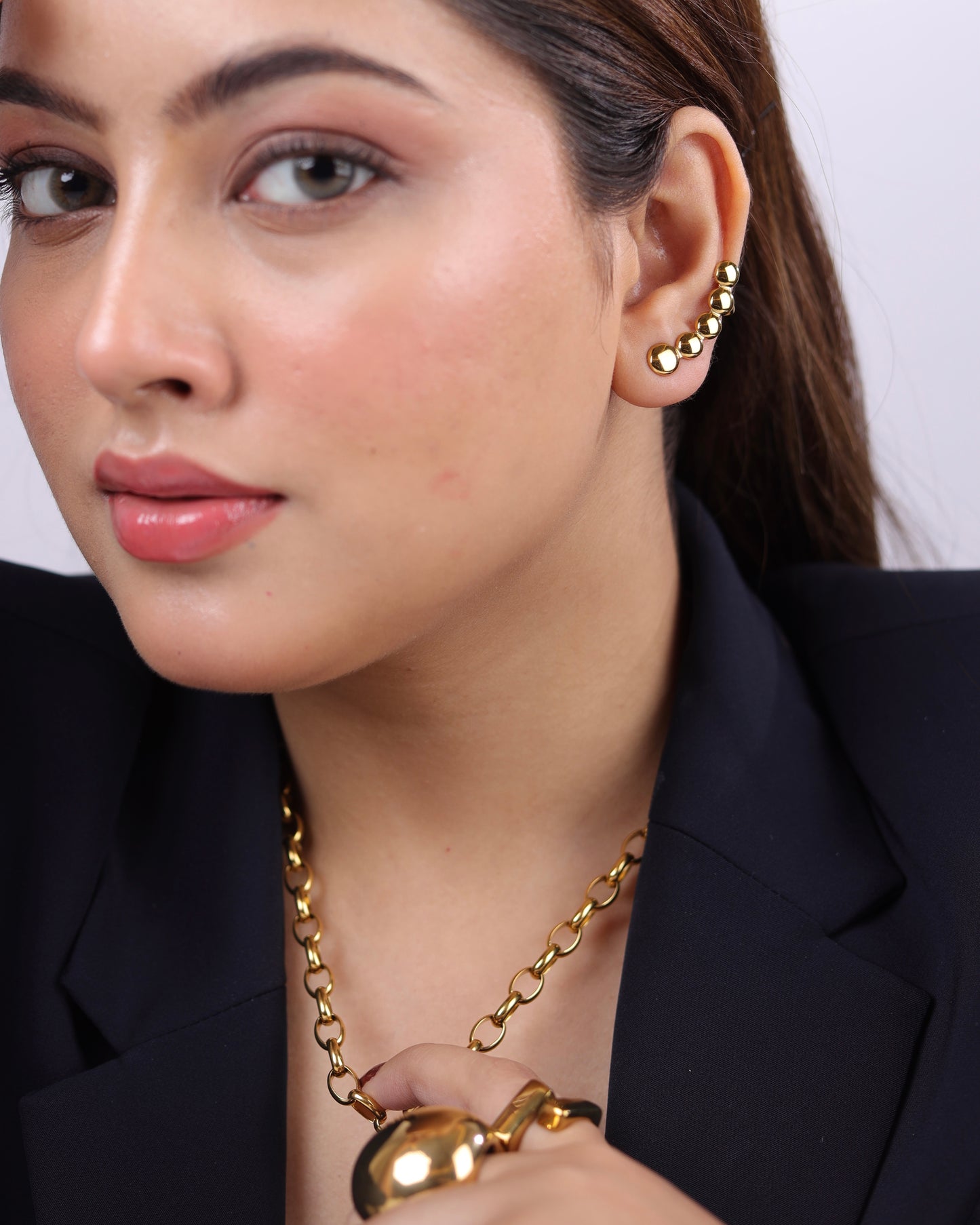 Nysa Cuff Earrings