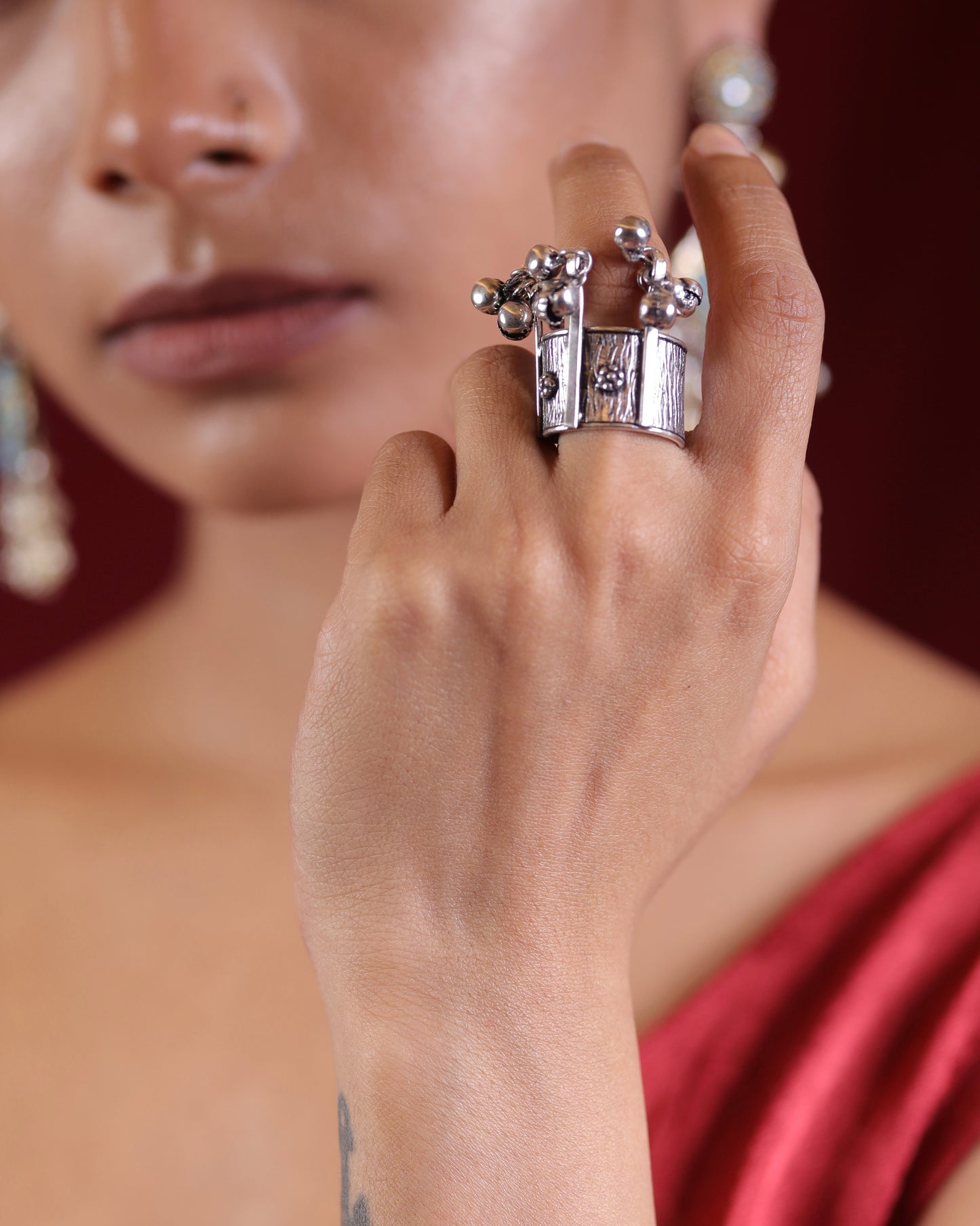 Ghunghru Ring ( Adjustable)