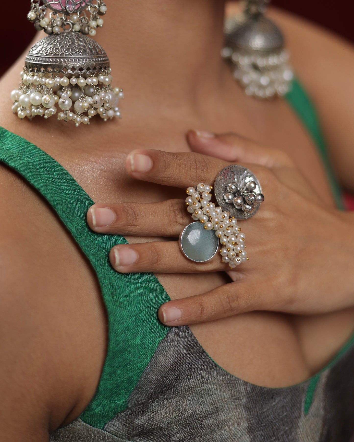 Ambar Ring ( Adjustable)