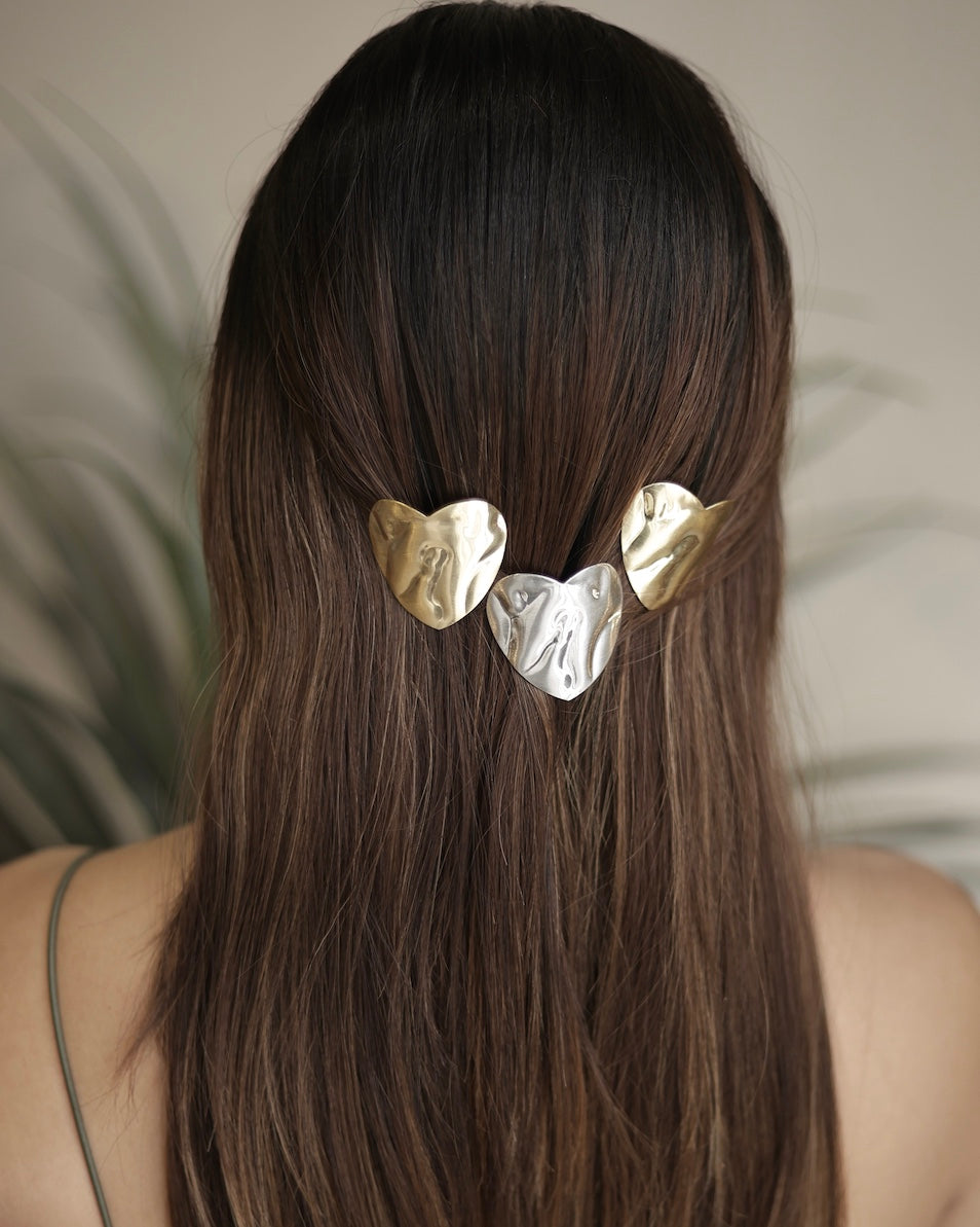 Isla - Heart Hair Clip