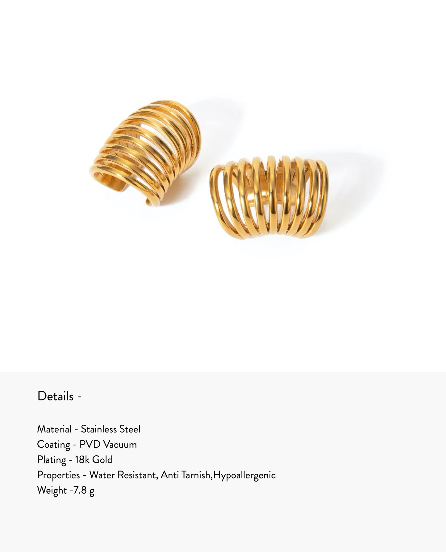 Dome Ear Cuff