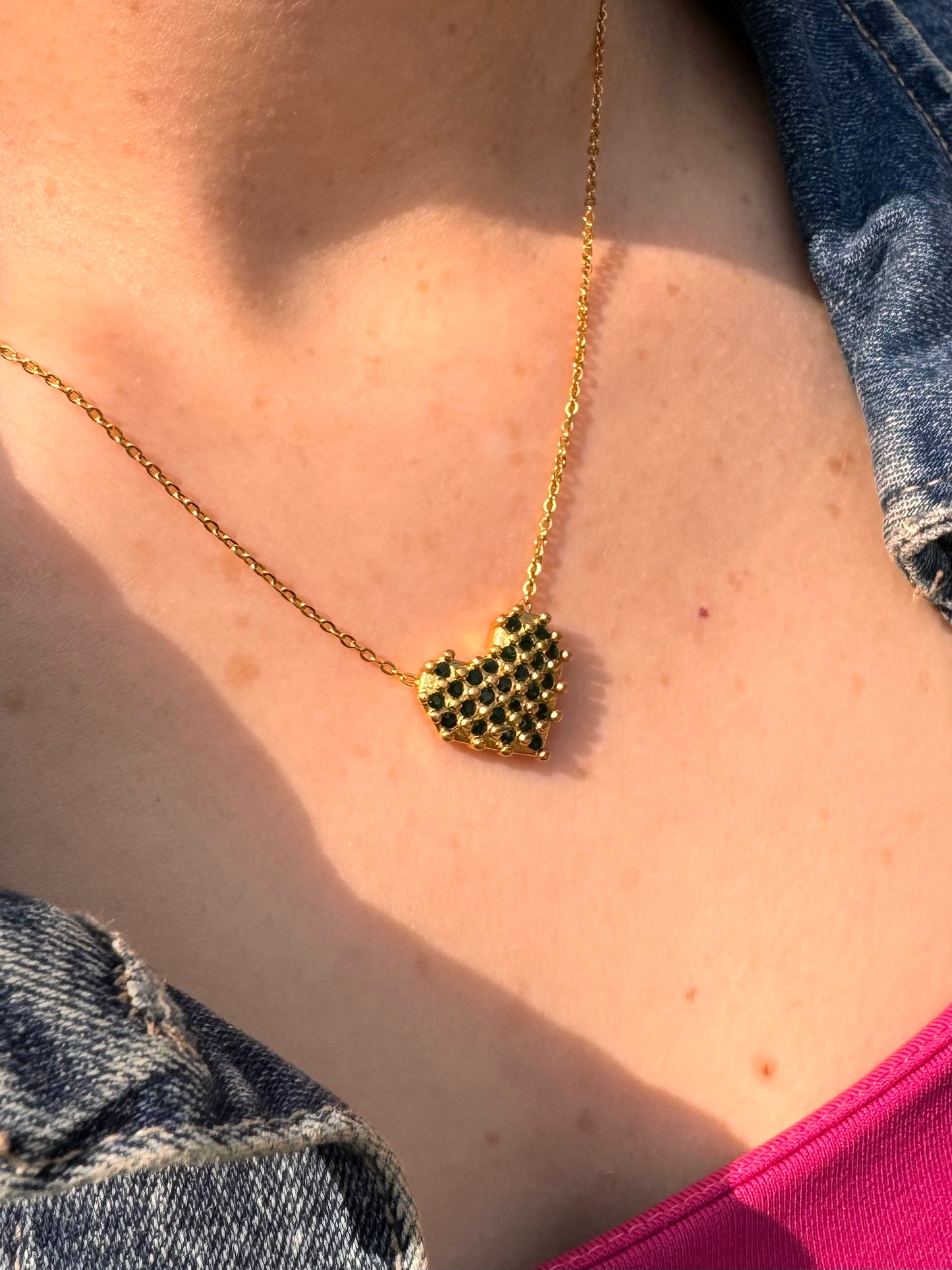 Rae Heart Necklace
