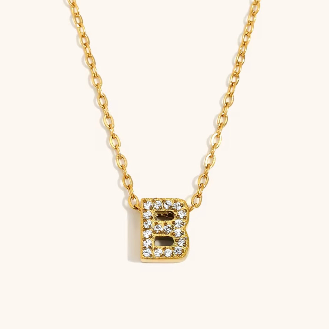 Dainty Initial Necklace