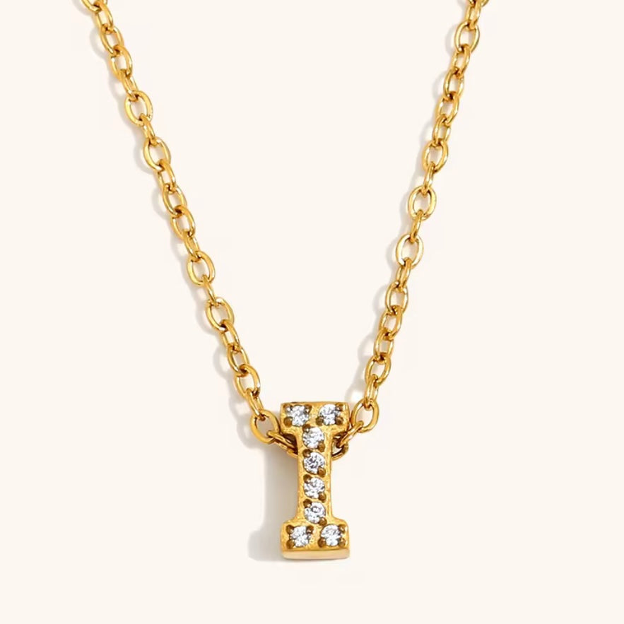 Dainty Initial Necklace