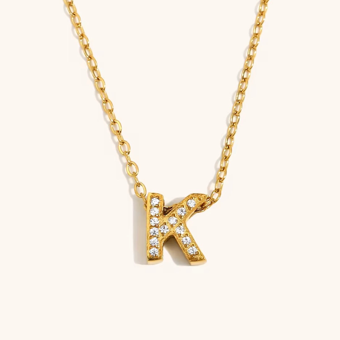 Dainty Initial Necklace