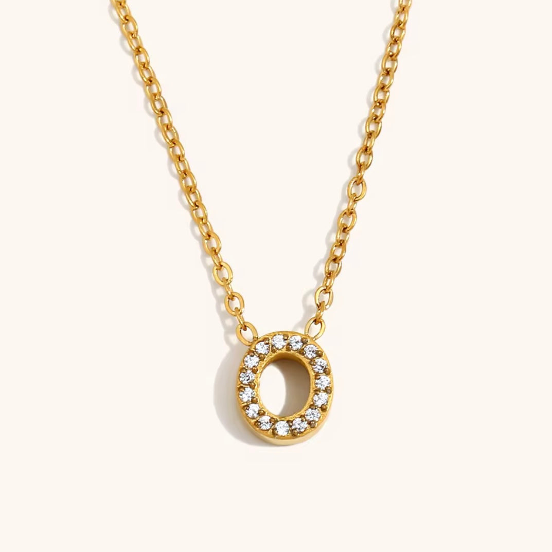 Dainty Initial Necklace