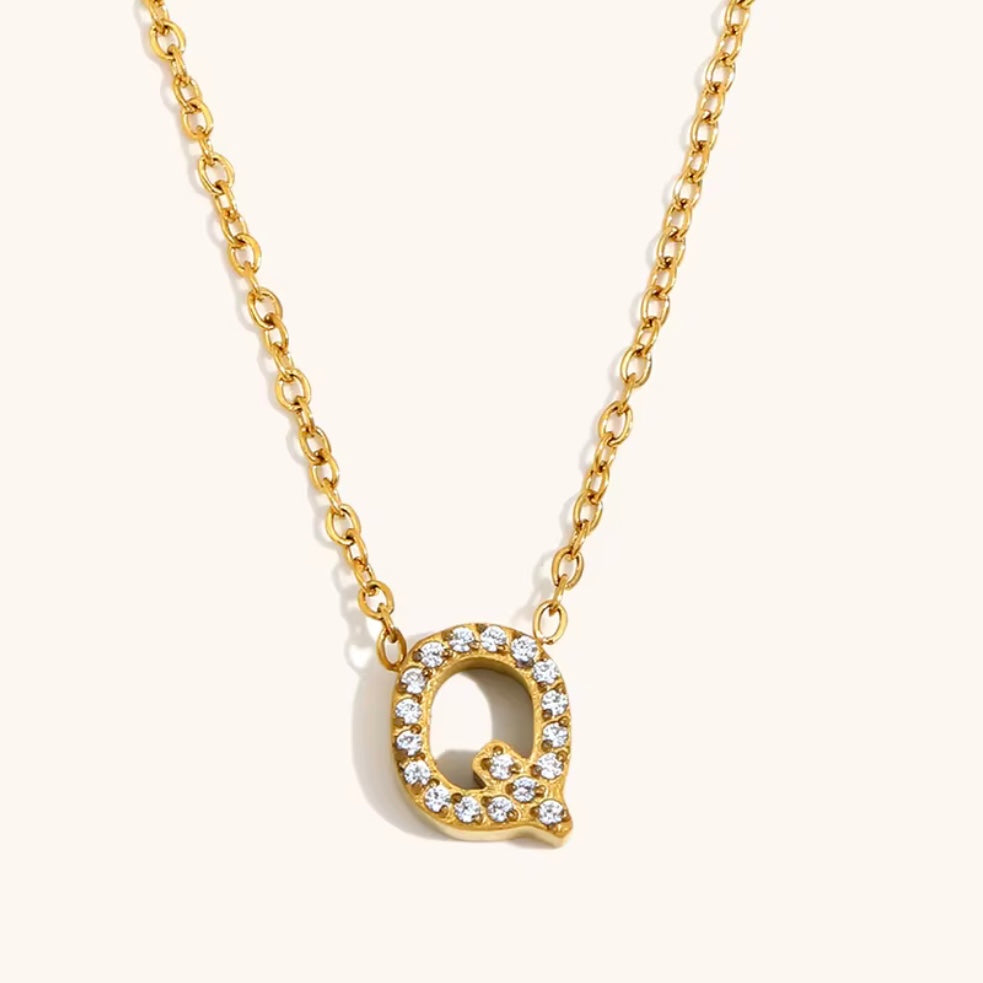 Dainty Initial Necklace