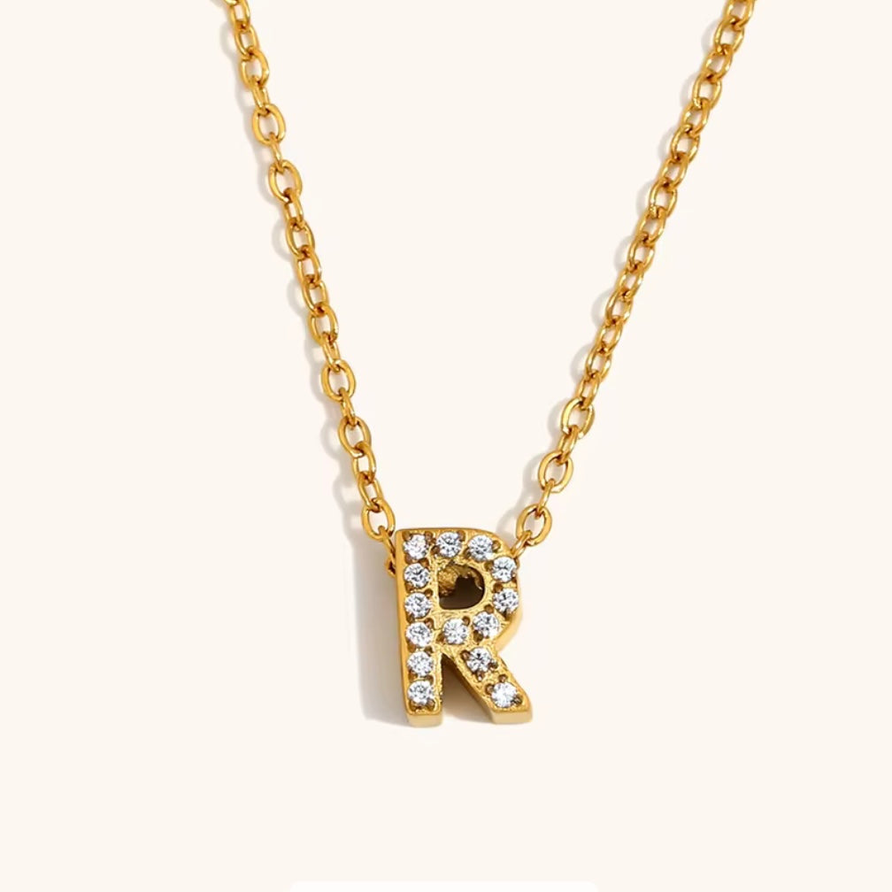 Dainty Initial Necklace