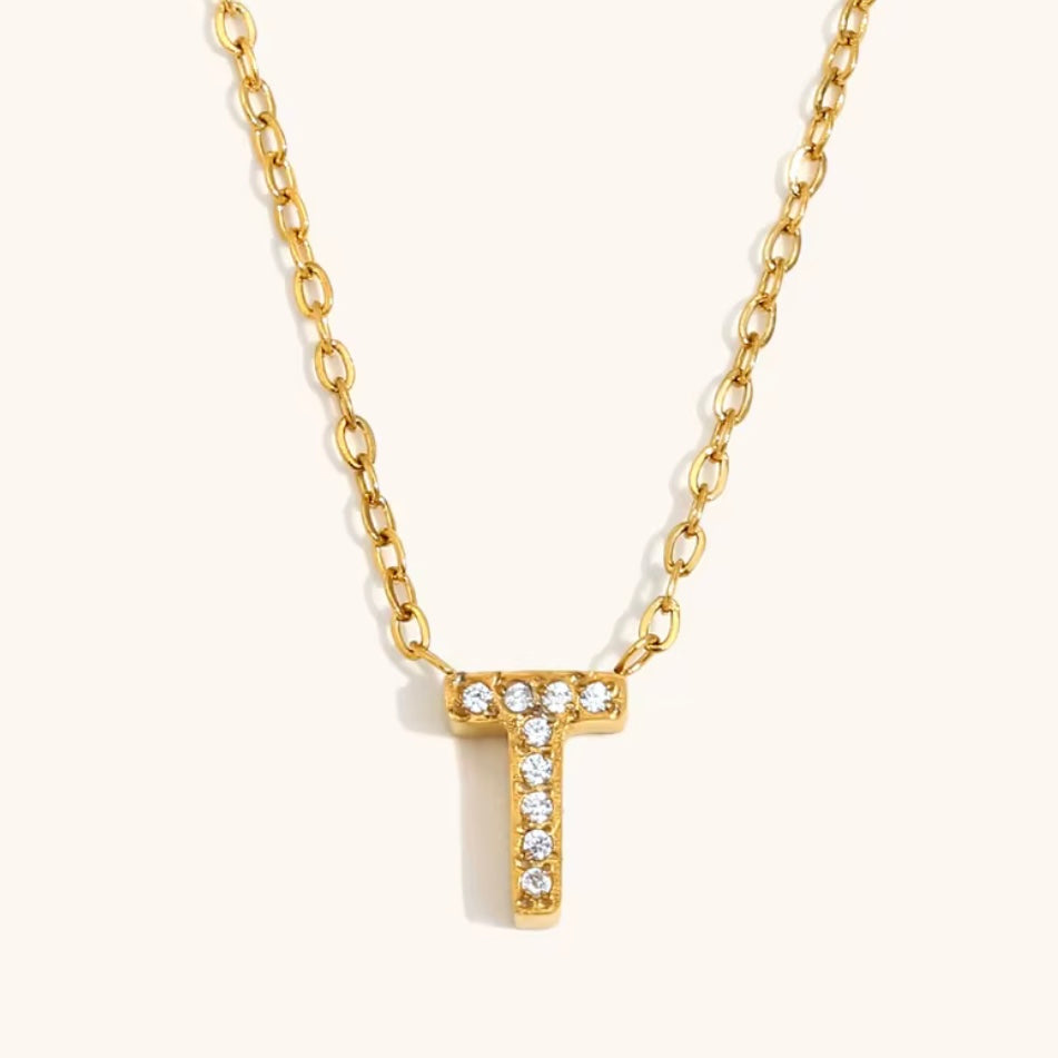 Dainty Initial Necklace
