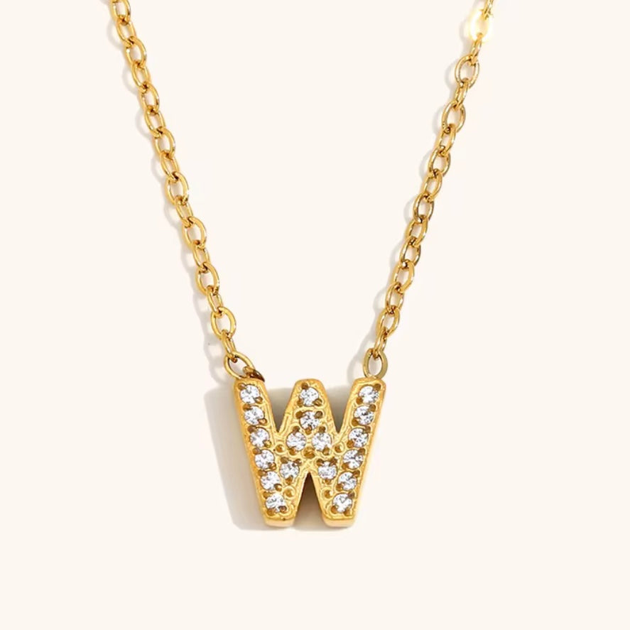 Dainty Initial Necklace