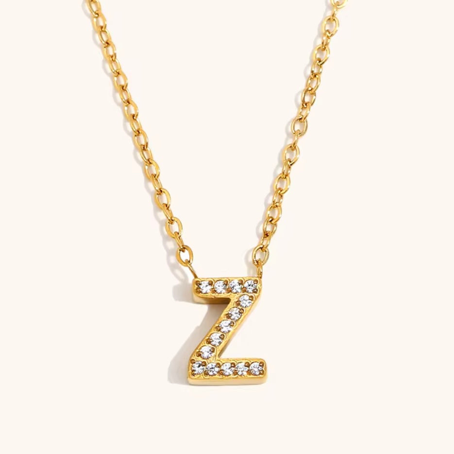 Dainty Initial Necklace
