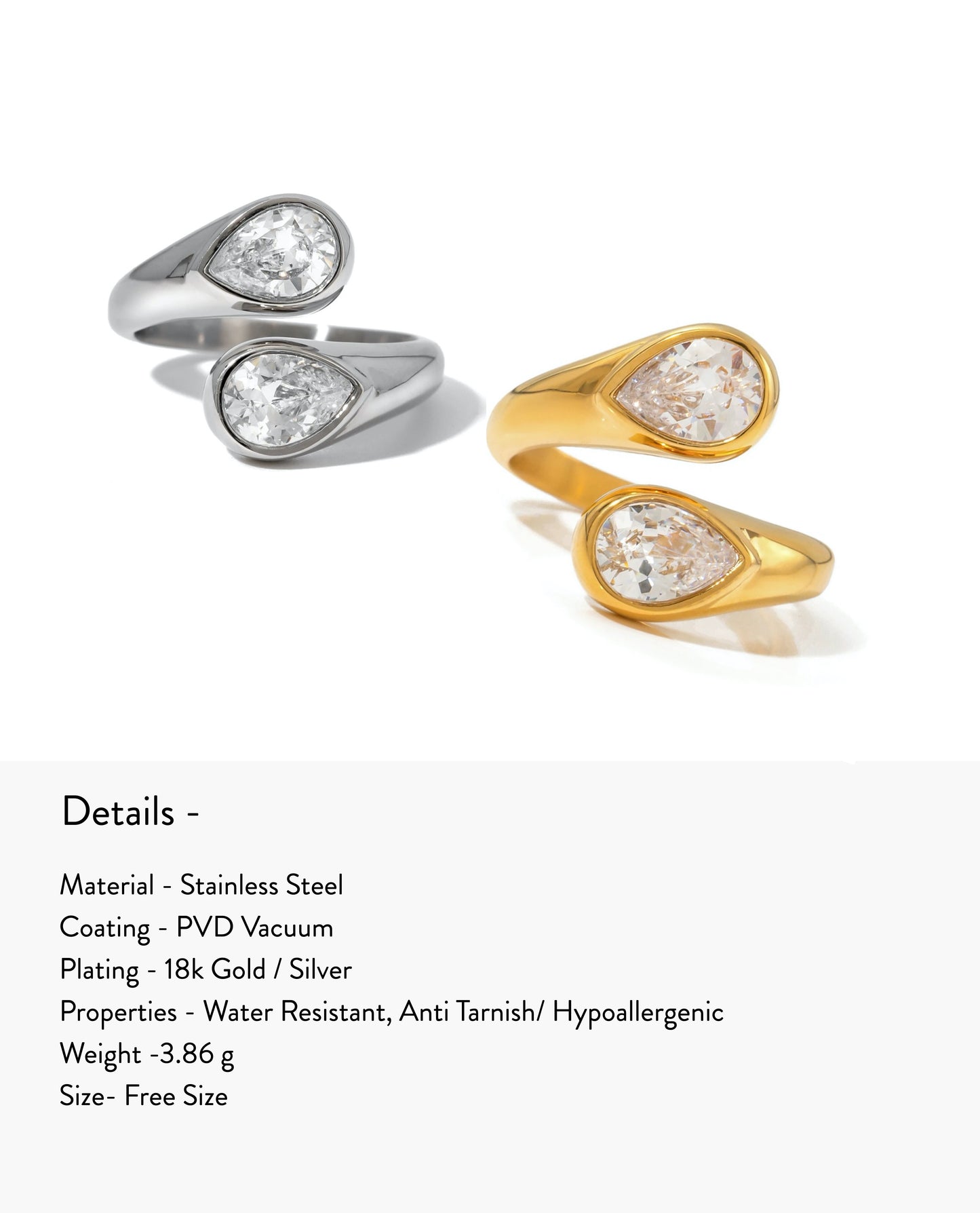 Esme Ring ( Free size )