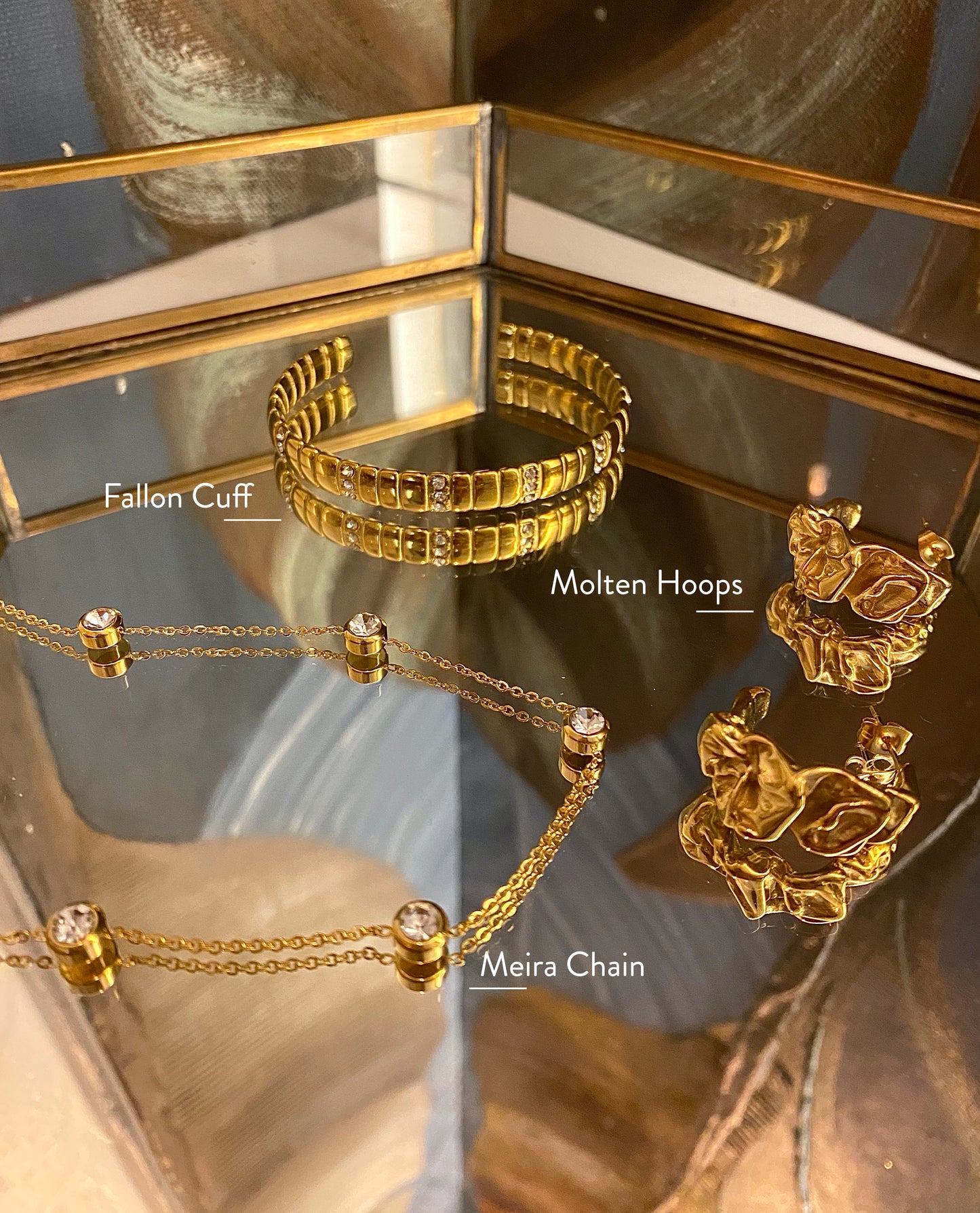 Fallon Molten Ring