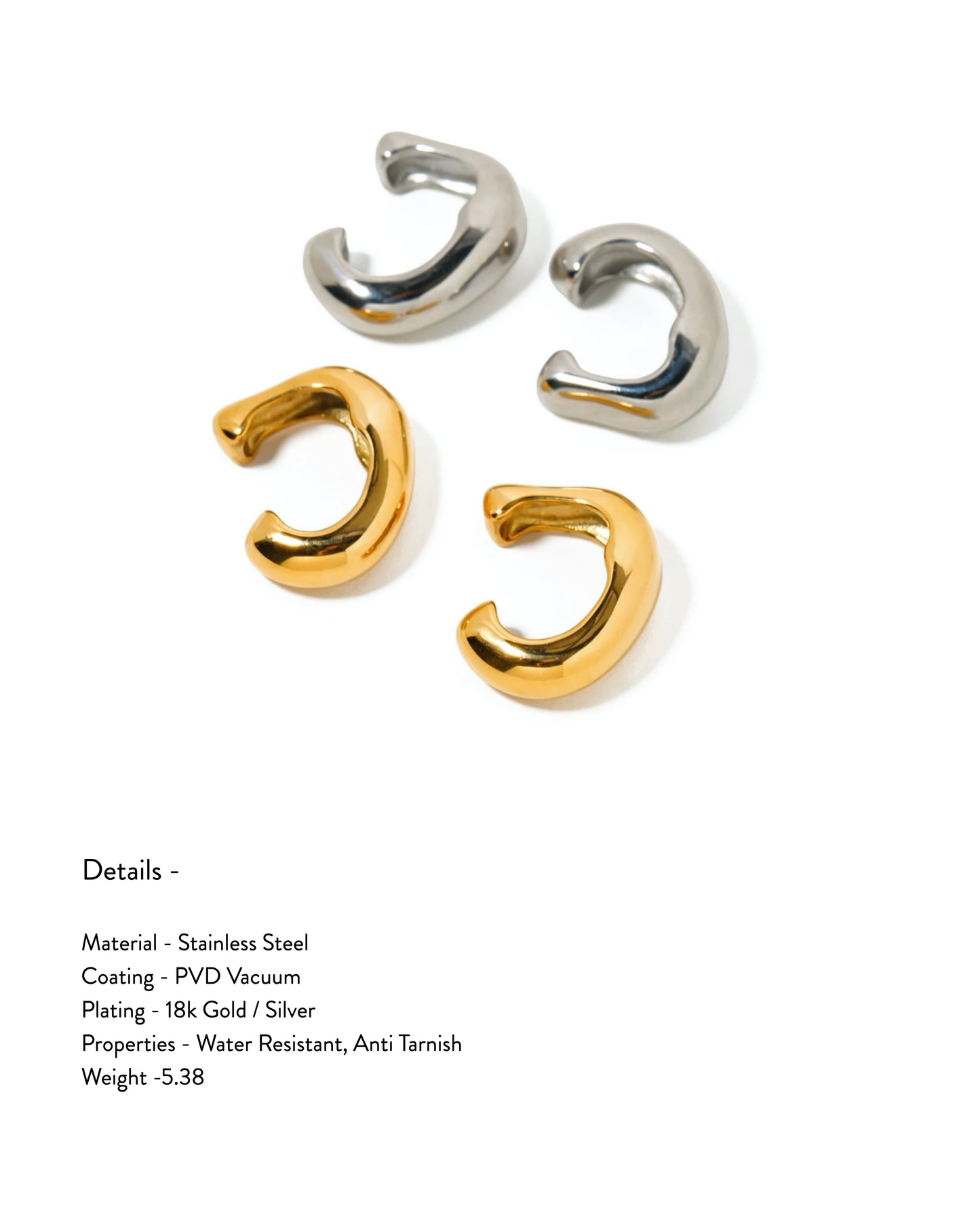 Rosa Ear Cuff