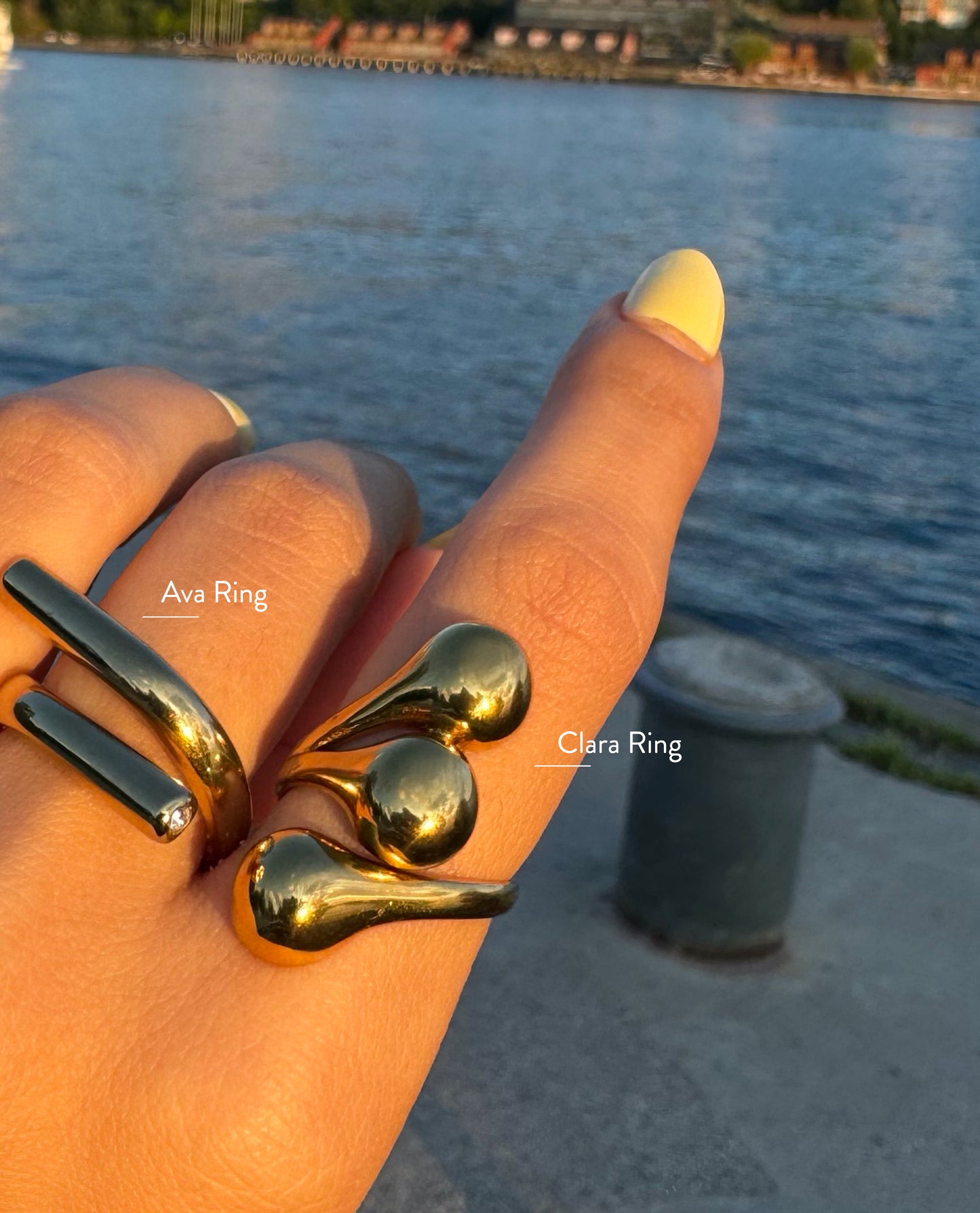 Isla Ava Ring | Free Size