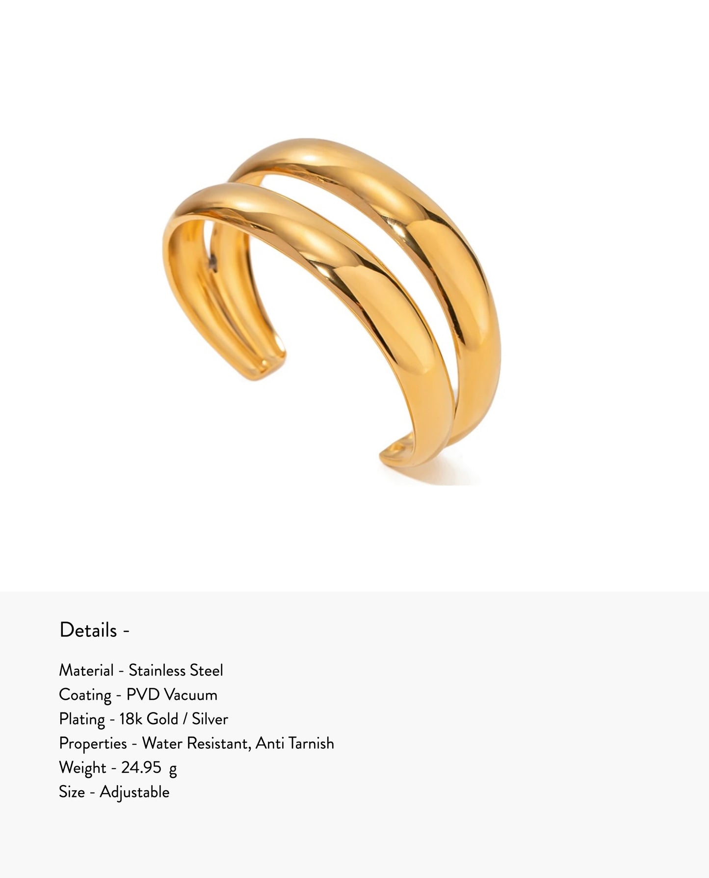 Freya Cuff (Adjustable)