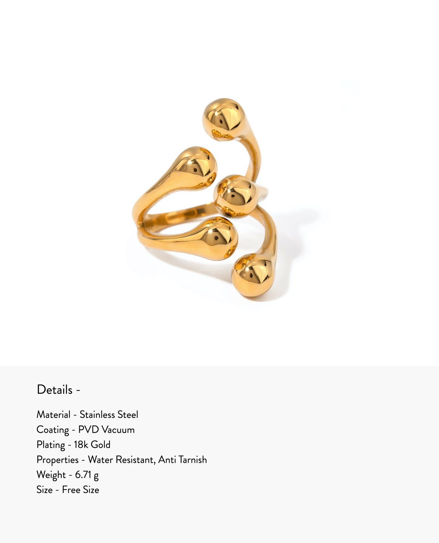 Posy Ring ( Free size )