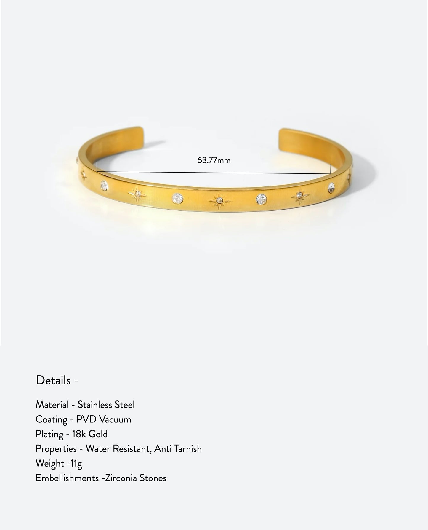 Isla - Star Cuff