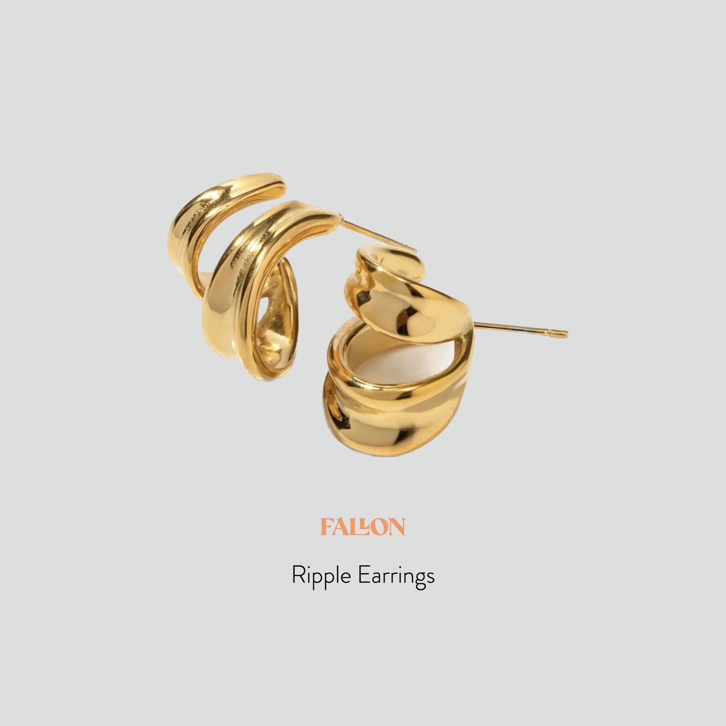 Fallon Ripple Earrings