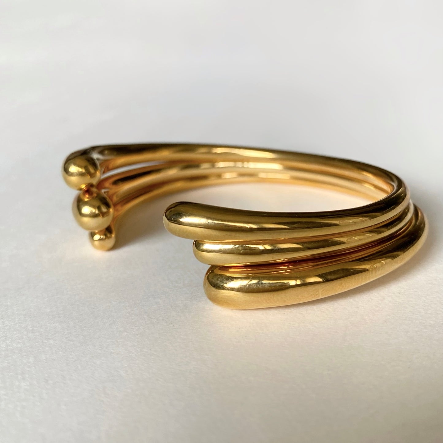 Rae Pebble Bangle | Adjustable