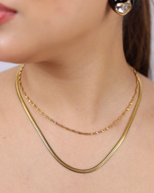 Nyx Double Layer Necklace