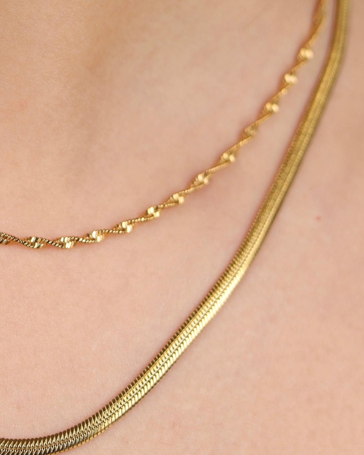 Nyx Double Layer Necklace