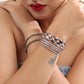 Thea Cuff -Silver ( Adjustable)