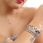 Cleo Cuff -Silver ( Adjustable)