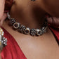 Ghunghru Choker + Earrings