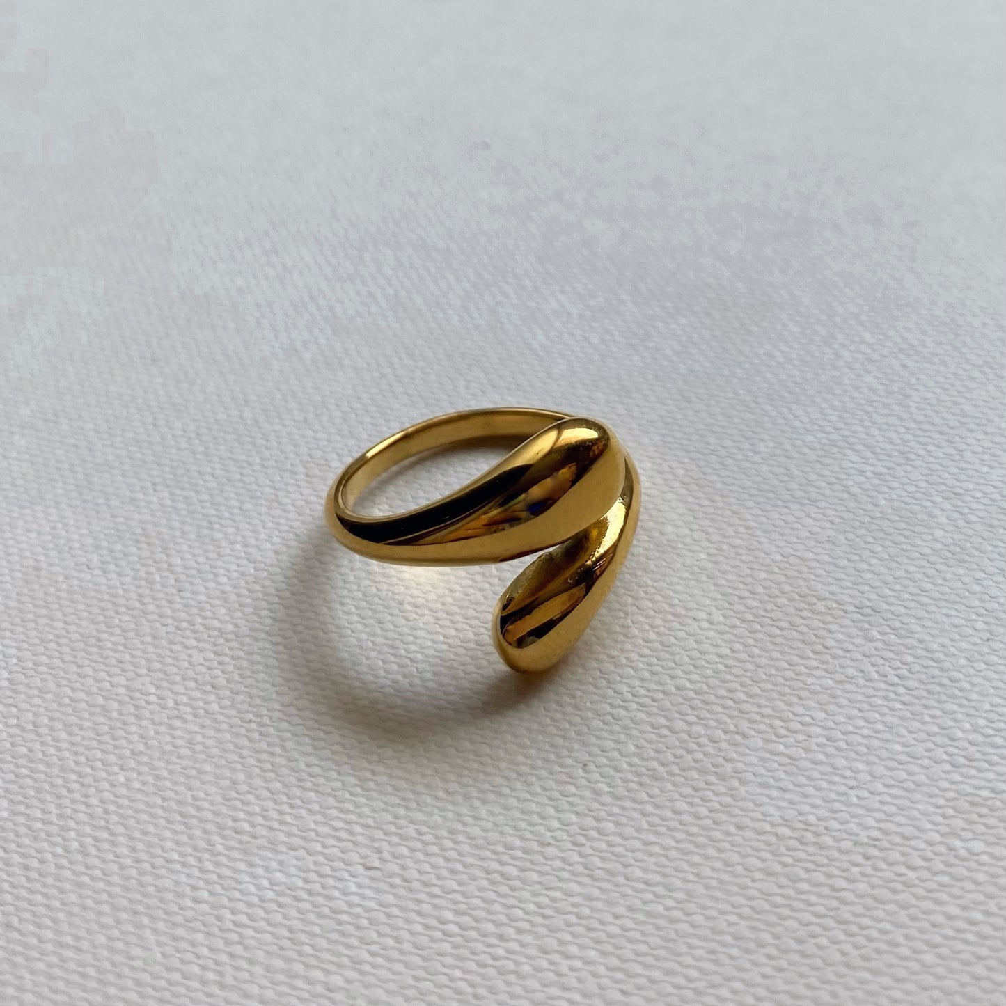 Rae Adjustable Pebble Rings | Set Of 3