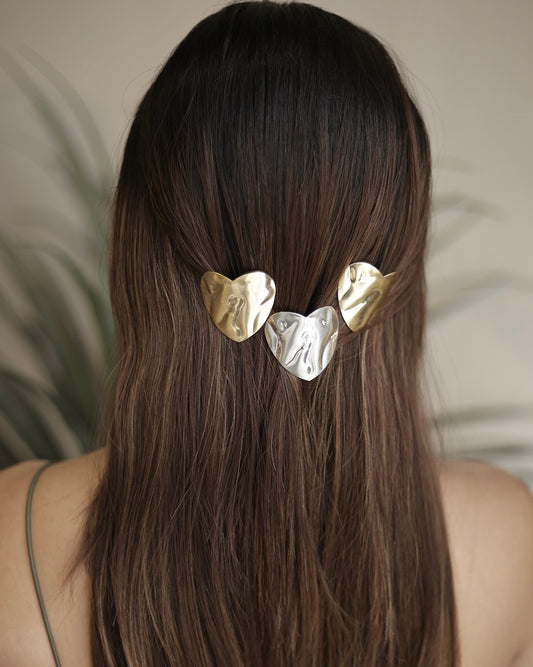 Isla - Heart Hair Clip