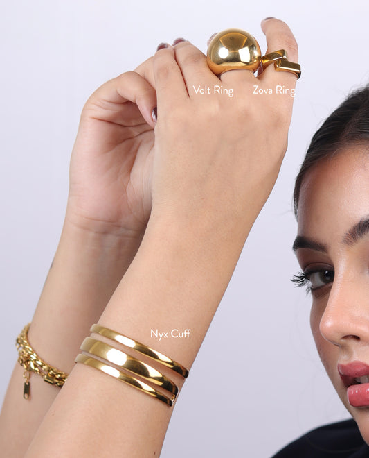Nyx Cuff - Gold
