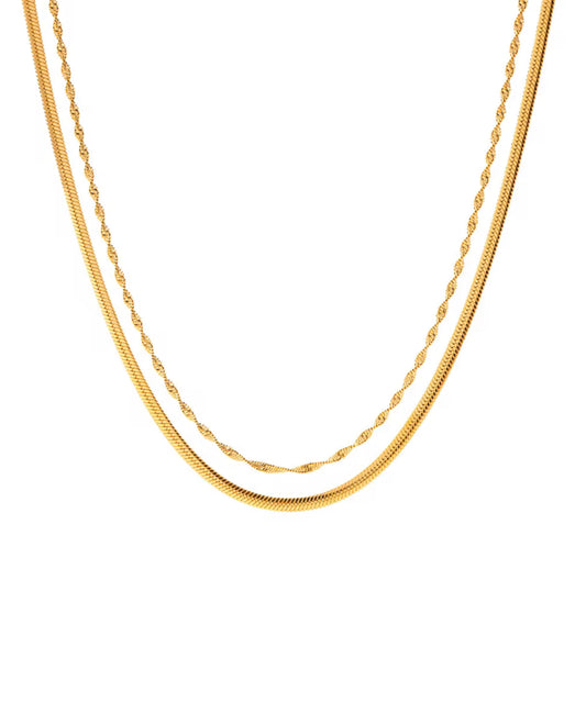 Nyx Double Layer Necklace