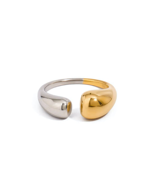 Vale Pebble Ring (Free Size)