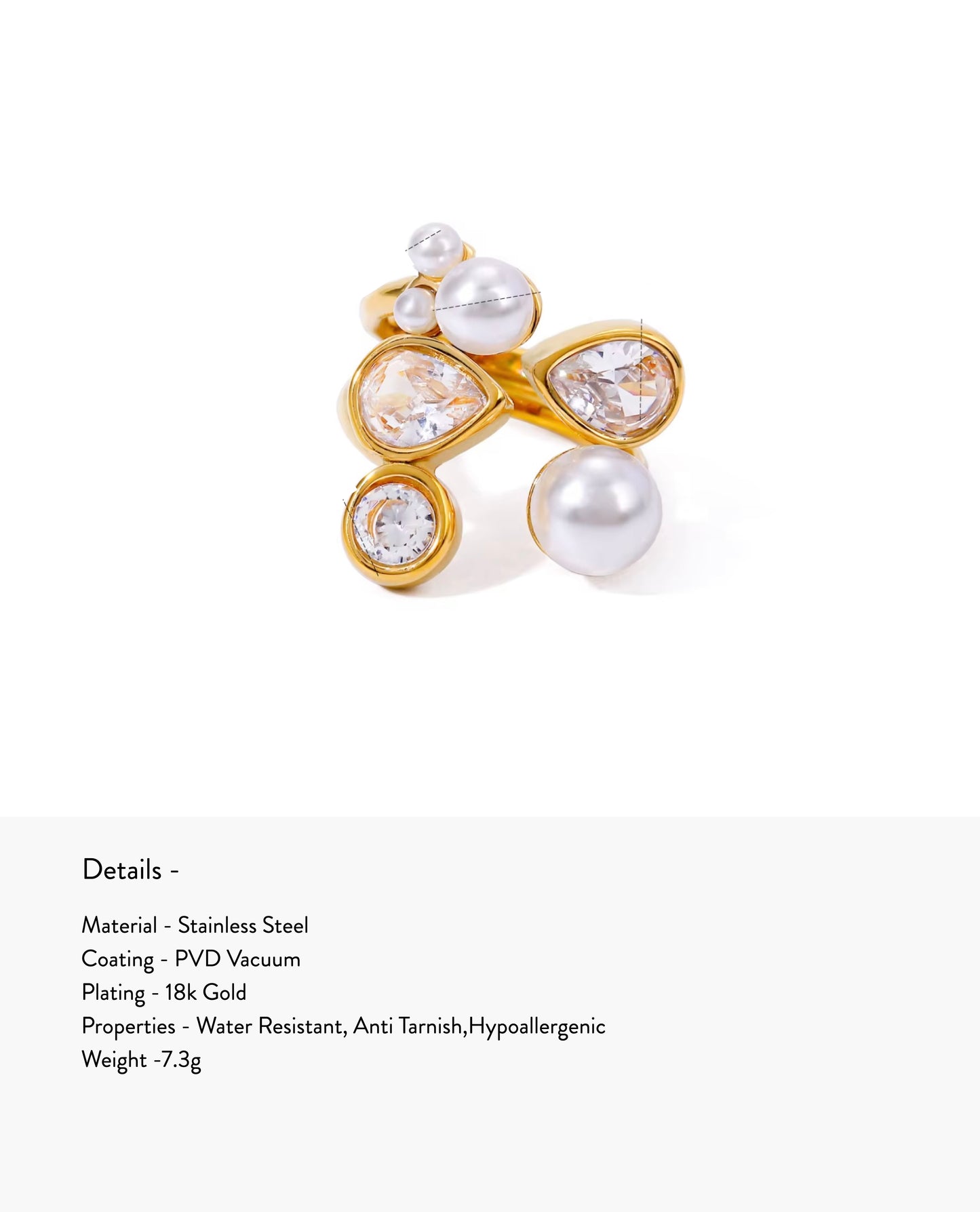 Lune Ring (Free Size)