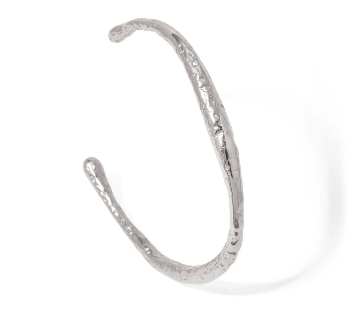 Textured Wave Cuff (Adjustable)