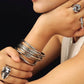Rae Wave Bangle (Adjustable ) ( Single )