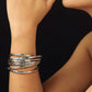Rae Wave Bangle (Adjustable ) ( Single )