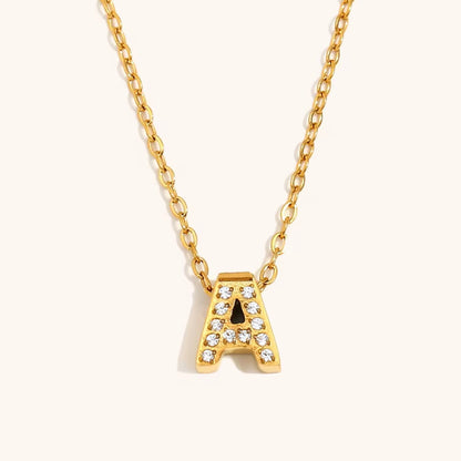 Dainty Initial Necklace