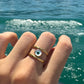 Akemi Evil Eye Ring | Adjustable
