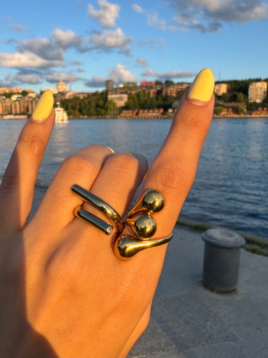 Isla Ava Ring | Free Size