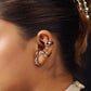 Studded Shield Earrings