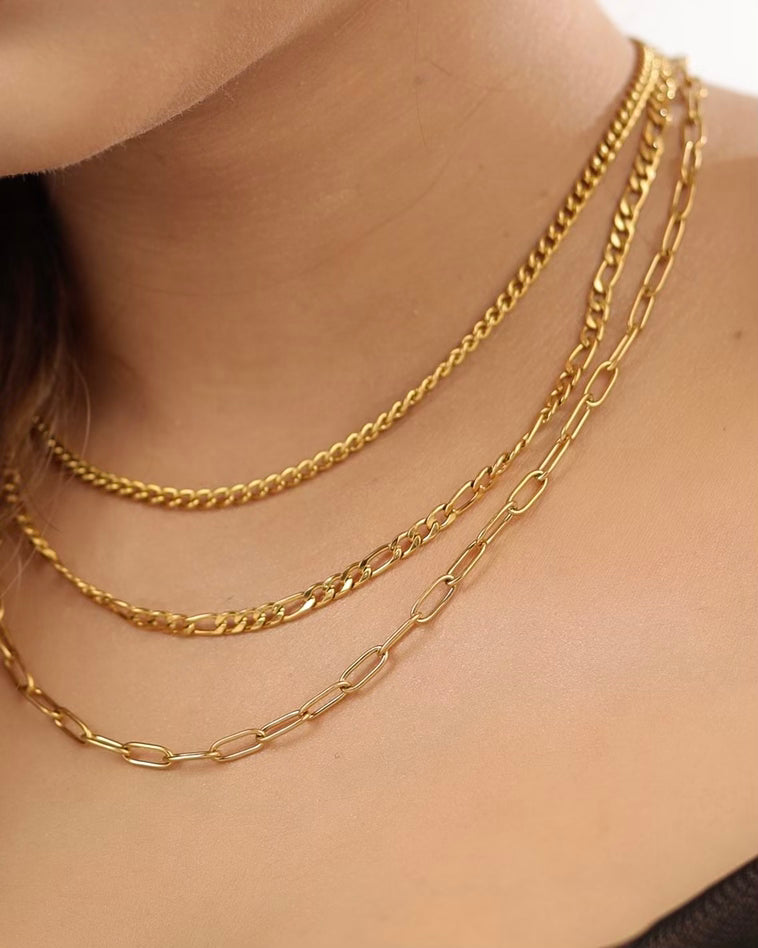 Raya Triple Layer Necklace