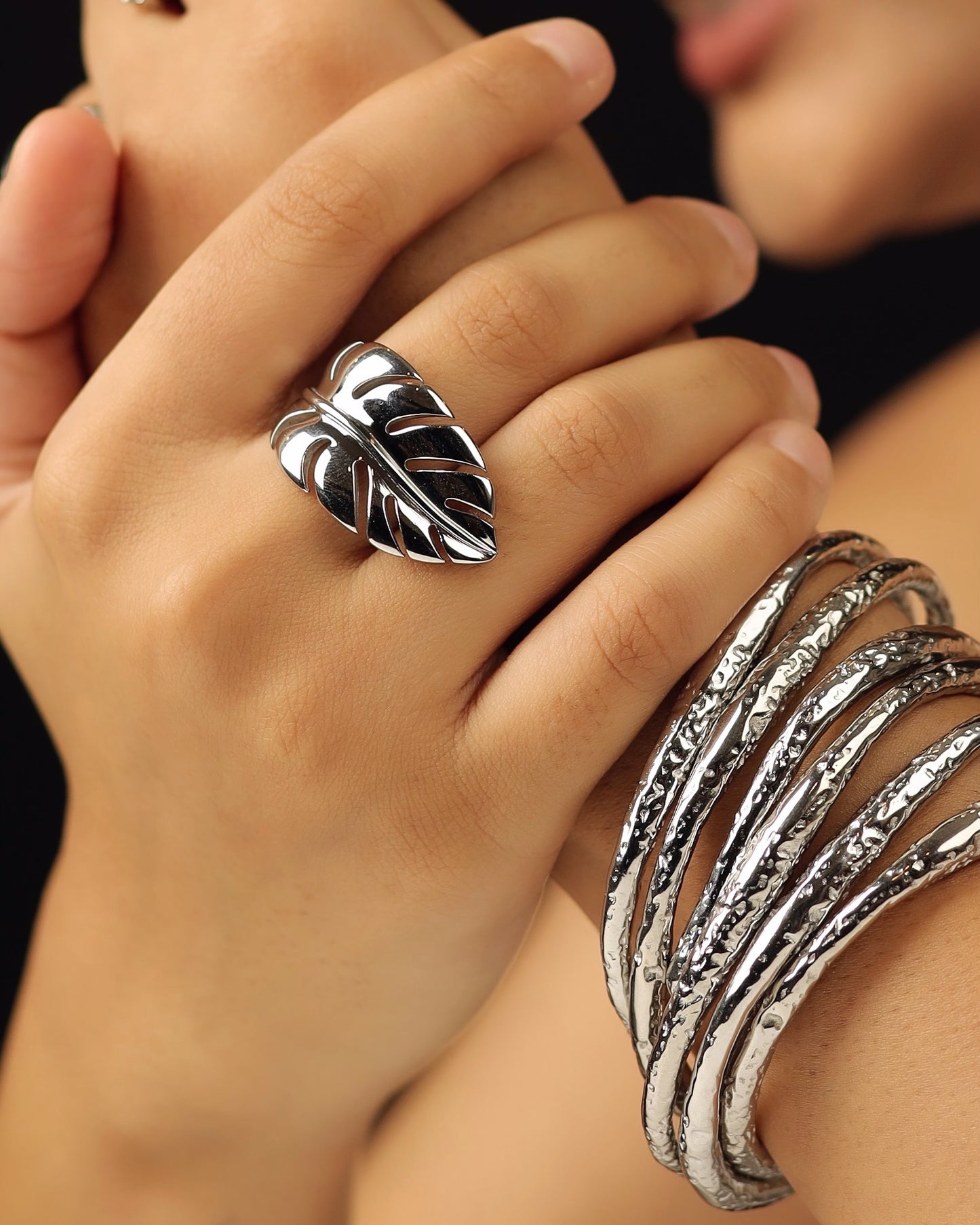 Clover Ring ( Free size )