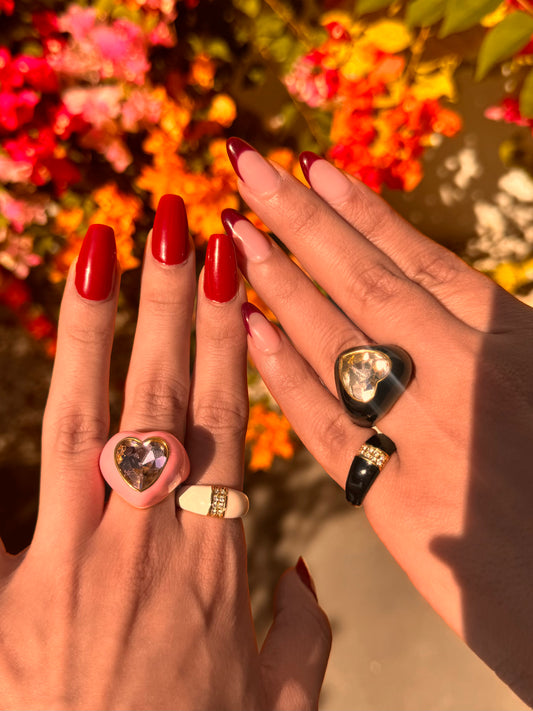 Amore Rings ( Free Size)