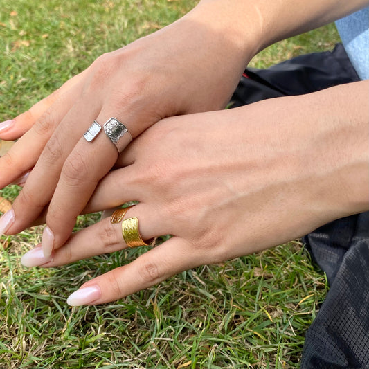 Fallon Foil Ring | Free Size 2