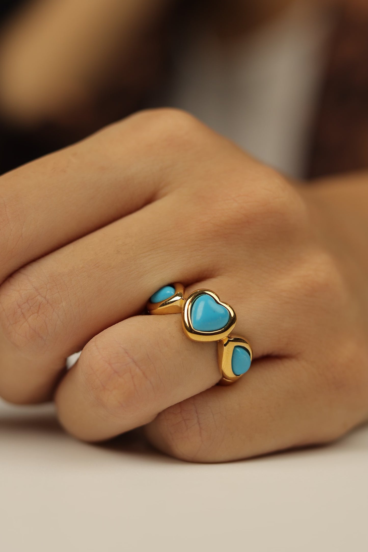 Amorist Turquoise Ring