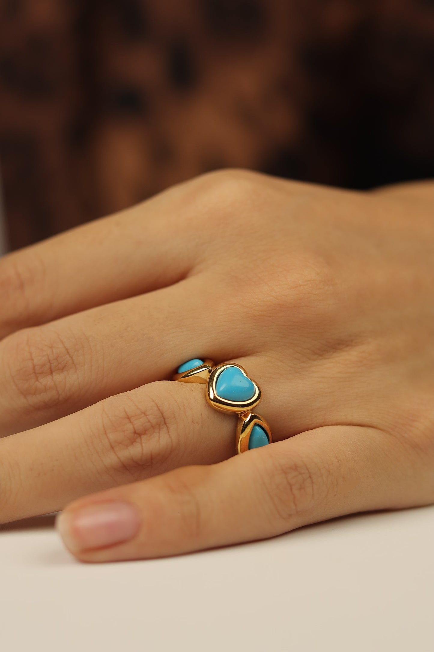 Amorist Turquoise Ring